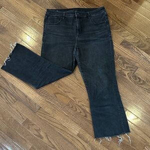 American Eagle Outfitters Dark Next Level Stretch Straight Legged Jeans